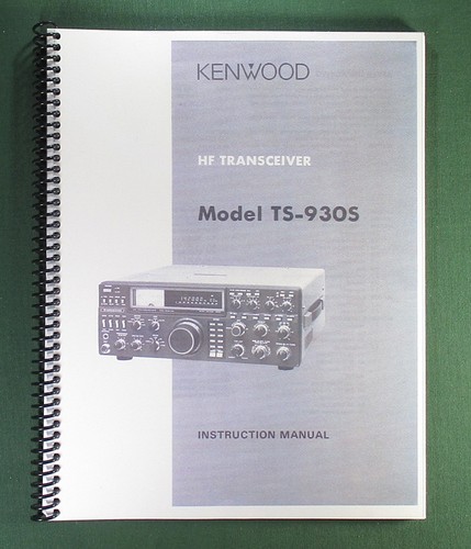 Kenwood 930s instruction - kenwood, ts-930s