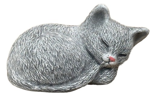Statuette pierre petit chat - pierre,