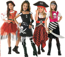Costume De Fête Pour Fille Pirate, Tenue Scolaire, Enfants Pirates, Caraïbes