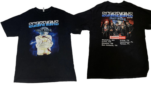 Sides scorpions crazy world - scorpions,