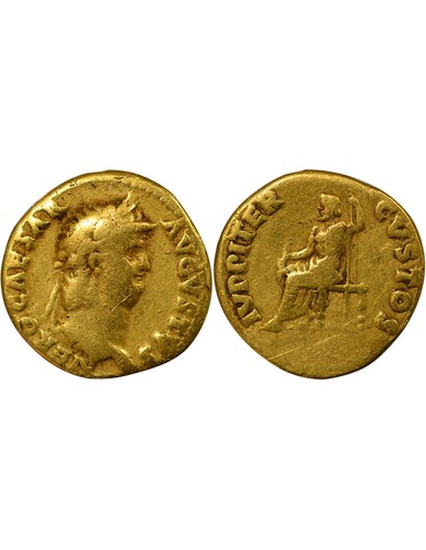 Rome empire néron aureus - néron,