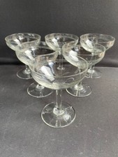 6 Coupes à champagne cristal