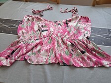 Tunique neuve taille 52 rose et blanc