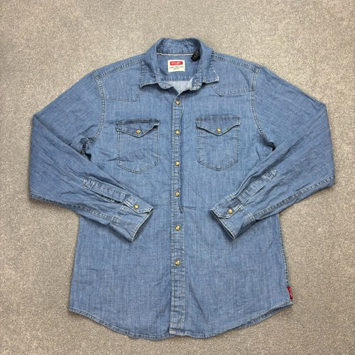 Chemise jean wrangler - jean,