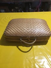 Panier Valisette Osier Vintage