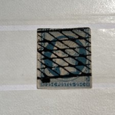 Napoléon No 10, 25 c, Oblitération Grille sans fin, Cote YT 250 euros