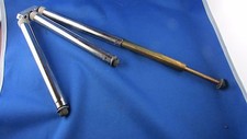 ancien trepied metallique laiton chrome arguet telescopique 1930 appareil photo