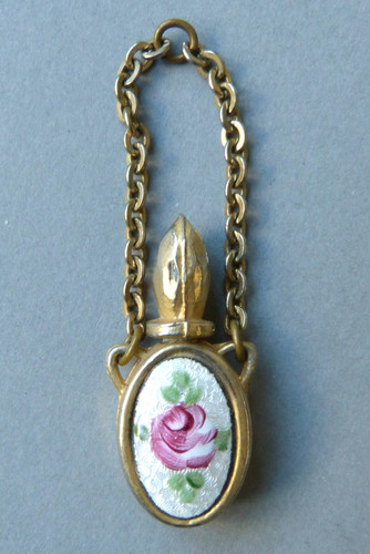 Pendentif petit flacon - , à