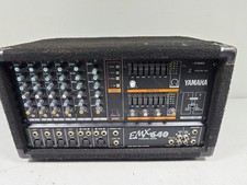 Yamaha EMX640 Alimenté Mixer - Alimente Sur Testé Seulement,Pour Pièce Ou Repair