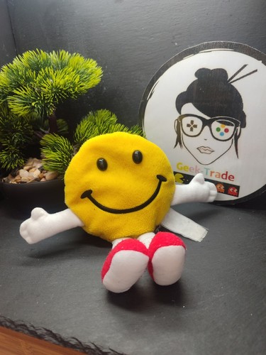 Peluche beanie boppers smiley - boppers,