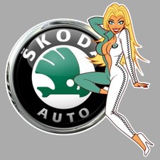 SKODA Left Pin up gauche