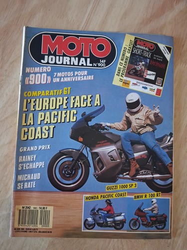Moto journal 1989 900 honda - 1989,