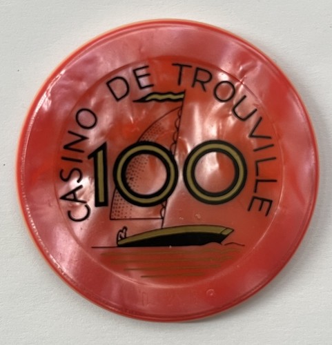 Rare jeton 100 francs - de,
