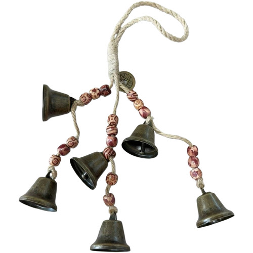Carillon vent perle bois - perle, en