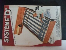 **cc Revue Système D n°177 Bar original - lustreuse pour parquet - pupitre 