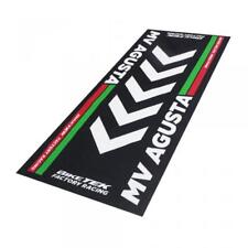 Tapis environnemental Biketek Garage Mat noir blanc pour moto MV Agusta Neuf