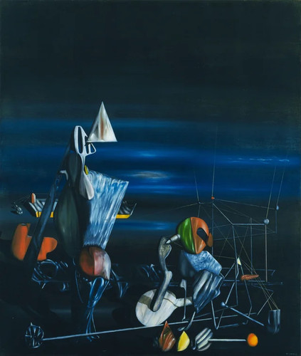 Yves tanguy slowly toward - :,