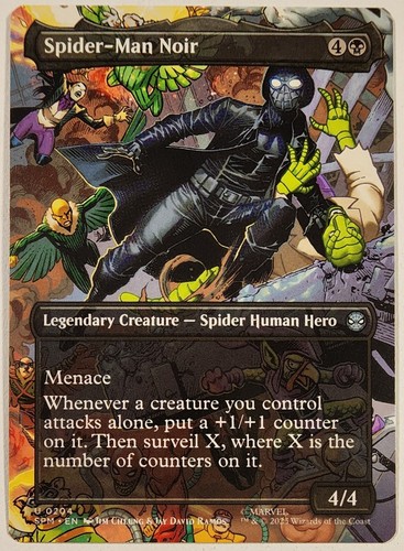 Spider man noir - noir, (borderless)