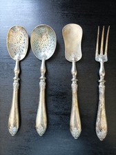 4 couverts en argent