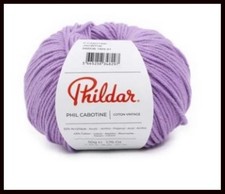5 pelotes de coton PHIL