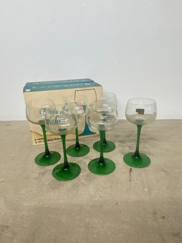 Lot verre vin blanc - 6,
