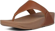 Sandales en cuir Fitflop Lulu blanches et dorées, taille 37.5 EU