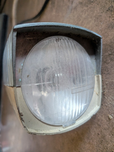 Phare avant vélo ancien - vélo,