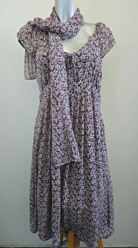 Robe fluide fleurie - robe,