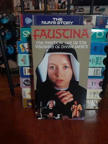 Faustina vhs vcr video tape - faustina,