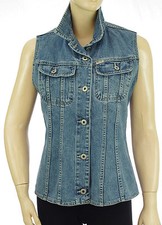 Blouson jeans sans manches