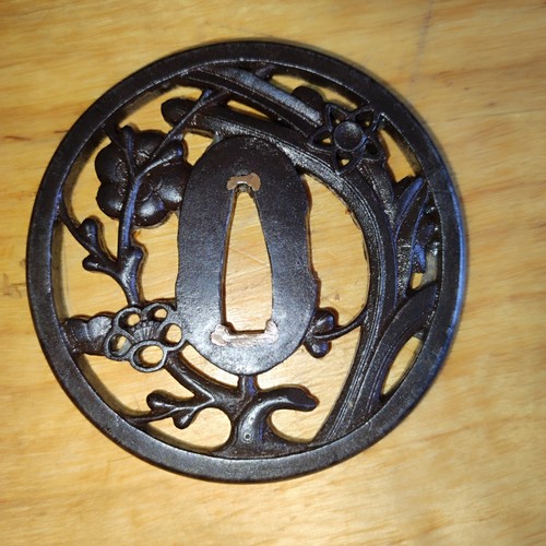Tsuba katana sukashi ajouré - sukashi,