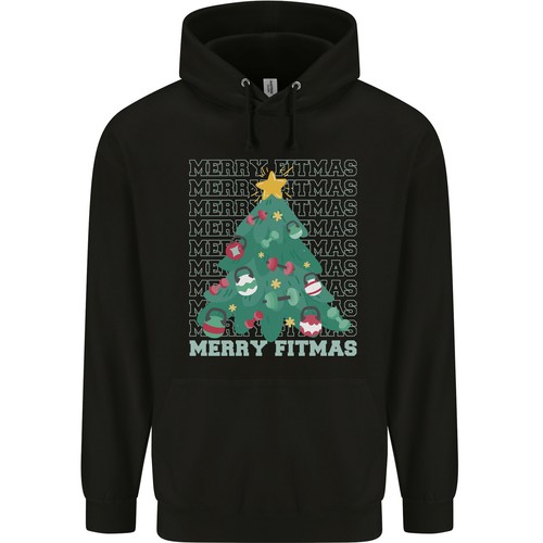 Hoodie gym merry fitmas en - merry,