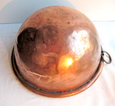 "Cul de Poule" de la Mère Poulard en cuivre pour battre l'omelette, Napoléon III