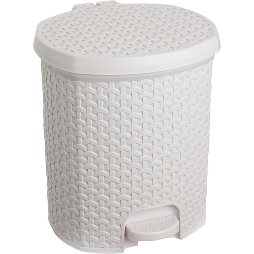 Poubelle pédale plastique - , 11l