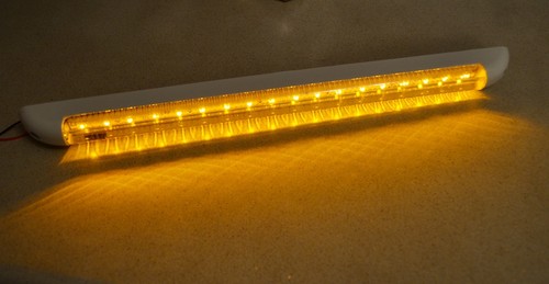 400mm 12v led jaune - led,