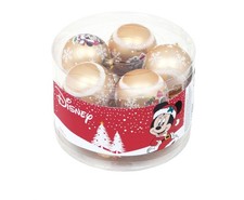 Lot de 10 boules de sapin de Noël 8 cm Minnie