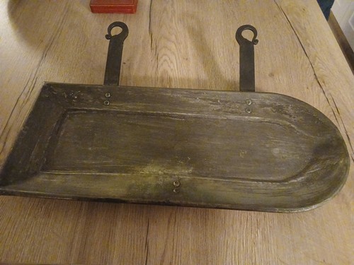 Ancien lèche frite - , cuivre