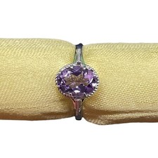 Naturel améthyste bague - améthyste,