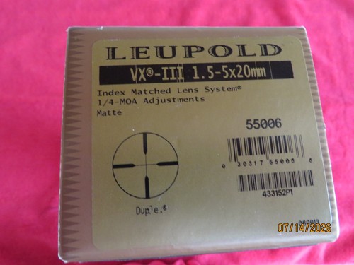Leupold rifle scope - leupold,