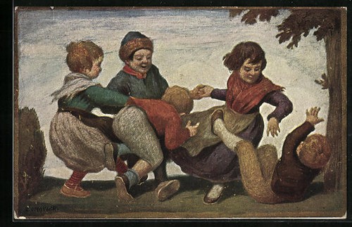 Carte postale artiste g - postale, d'artiste