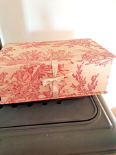 Anc boite à ouvrage Toile de