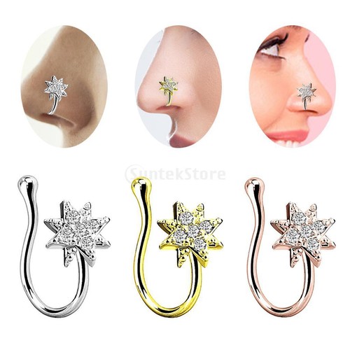 Faux nez anneaux 18g - faux,