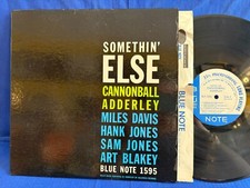 CANNONBALL ADDERLEY SOMETHIN BLUE NOTE 1595 47W/NY USA DG RVG 1962 USA LP VG/VG+