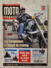 MOTO MAGAZINE N°141 10/1997 BMW R1200 C GUZZI 1100 CALIFORNIA KAWA VN 1500 CLASS