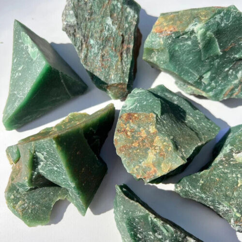 Pierre brute jade vert 100 - brute, 100%
