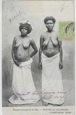 OCEANIE  NOUVELLE-CALEDONIE :    CANAQUES DE LA FOA. RACHE EDITEUR NOUMEA