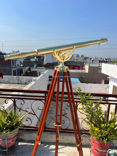 Décor sur pied télescope - , en