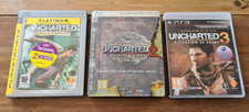 PS3 Uncharted 1 2 3 Drake's Fortune Among thieves collector Illusion integrale