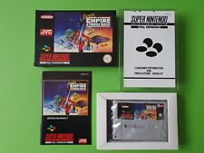SUPER STAR WARS The Empire Strikes Back / Jeu Super Nintendo UKV  + Crystal Box