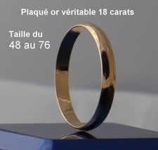 Alliance anneau en plaqué Or